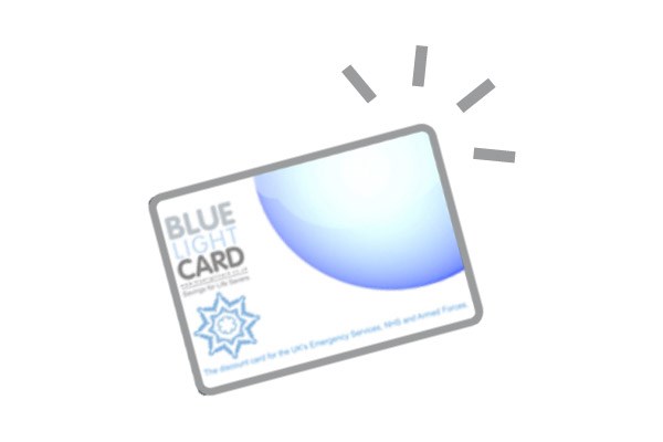 Find us on Blue Light Card
